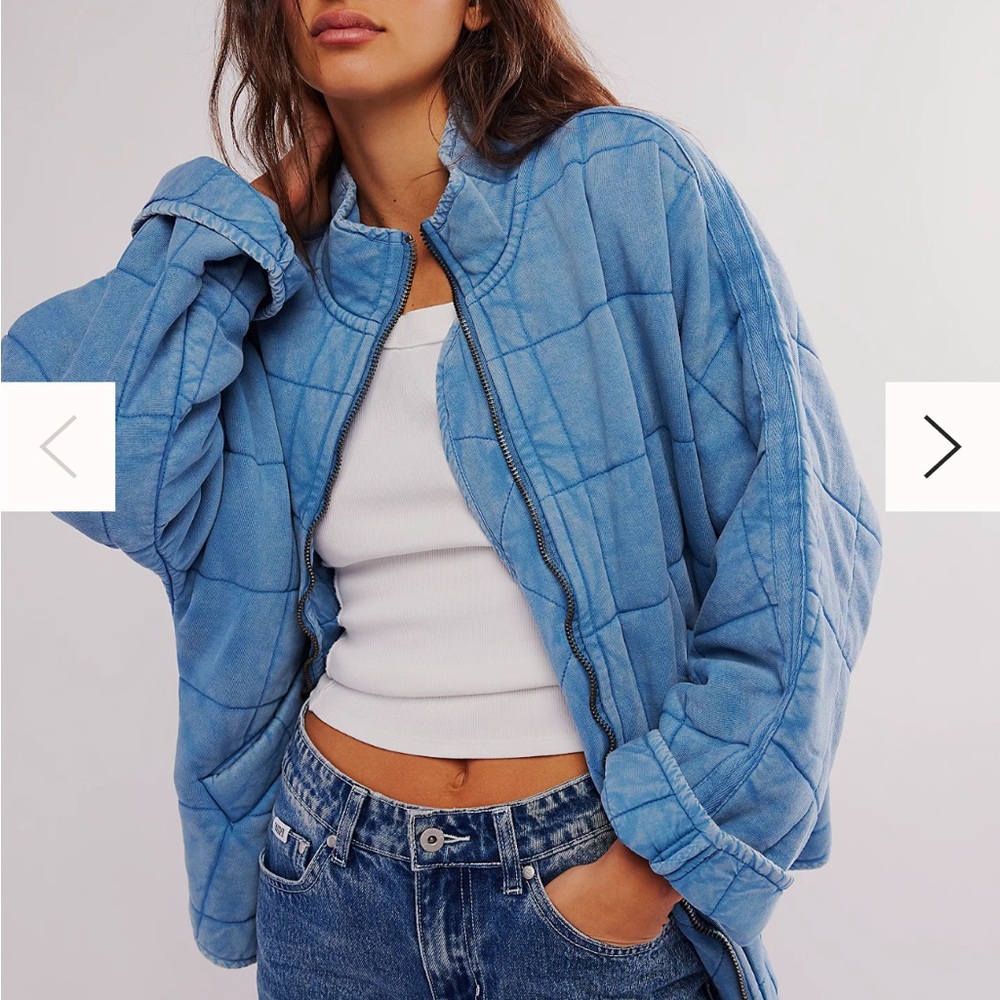 Free people dolman quilted jacket